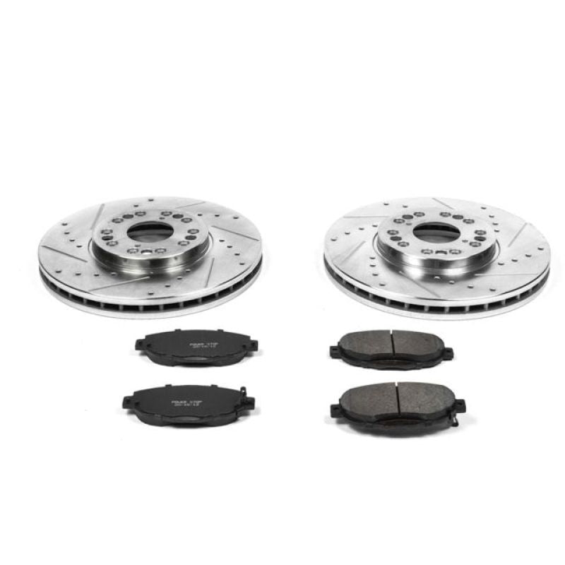 PSB Z23 Evolution Kit - Power Stop 99-00 Lexus SC300 Front Z23 Evolution Sport Brake Kit