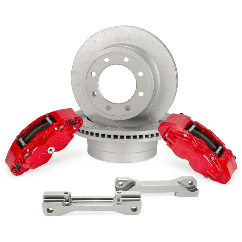 ALC Rear Brake Kits - Alcon 2017+ Ford F250/F350 363x38mm Rotors 4 Piston Brake Kit - Rear