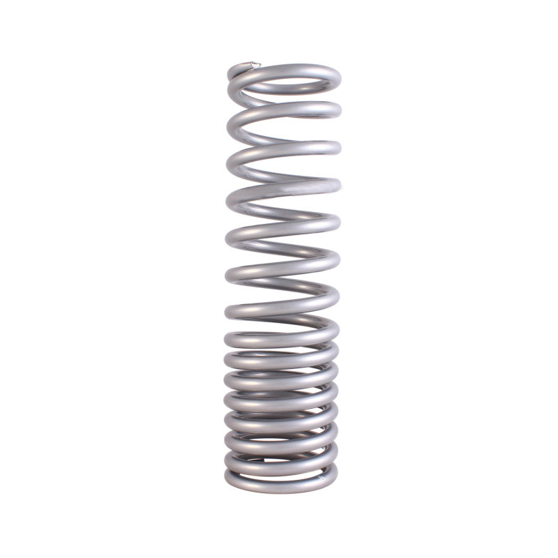 QAP Springs - 2-1/2 ID - QA1 2-1/2in ID Variable Rate High Travel Spring - 12in Length x 130/250lbs/in - Silver Powder Coated