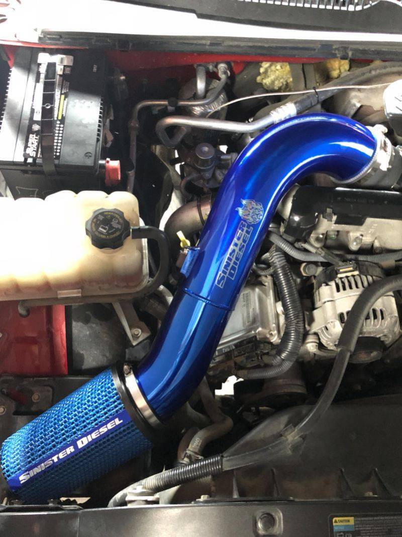 SIN Cold Air Intakes - Sinister Diesel Cold Air Intake 04.5-05 Chevy / GMC Duramax 6.6L LLY