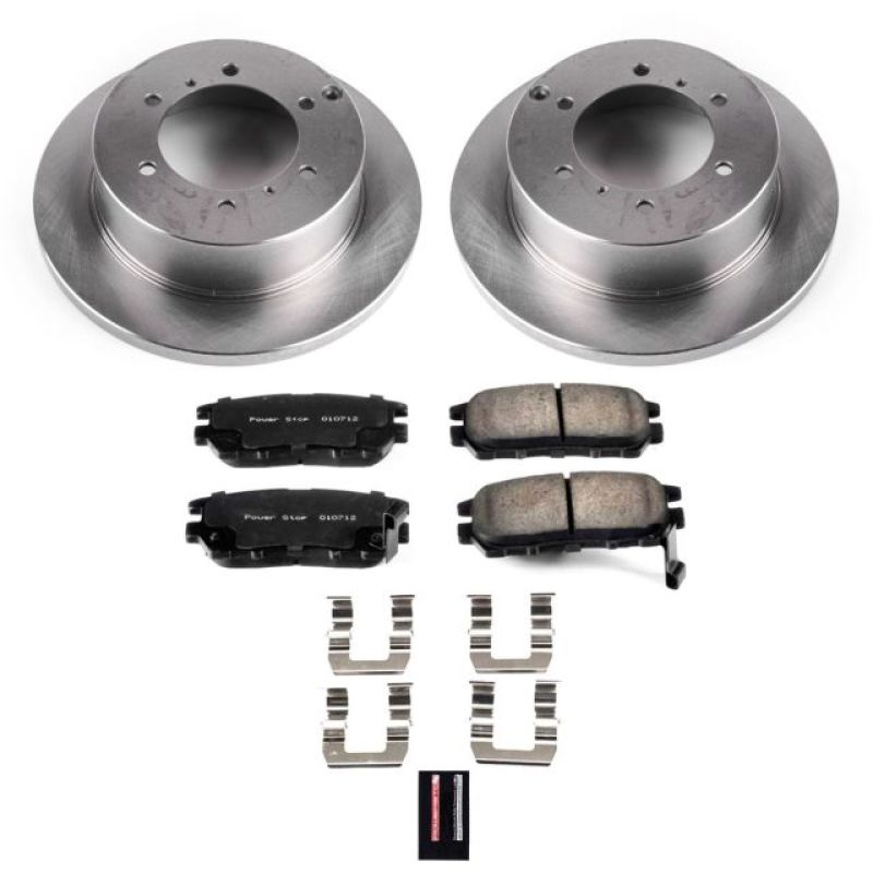 PSB Autospecialty Kit - Power Stop 91-00 Mitsubishi Montero Rear Autospecialty Brake Kit