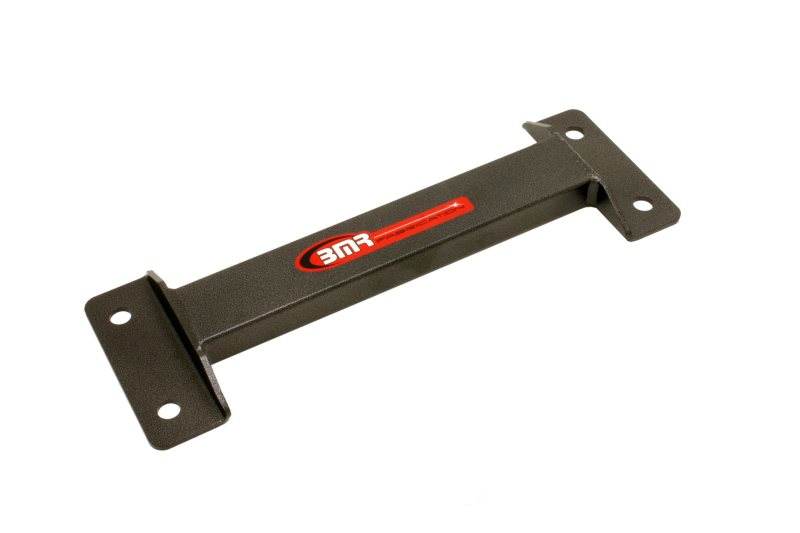 BMR Tunnel Braces - BMR 10-15 5th Gen Camaro Driveshaft Tunnel Brace - Black Hammertone