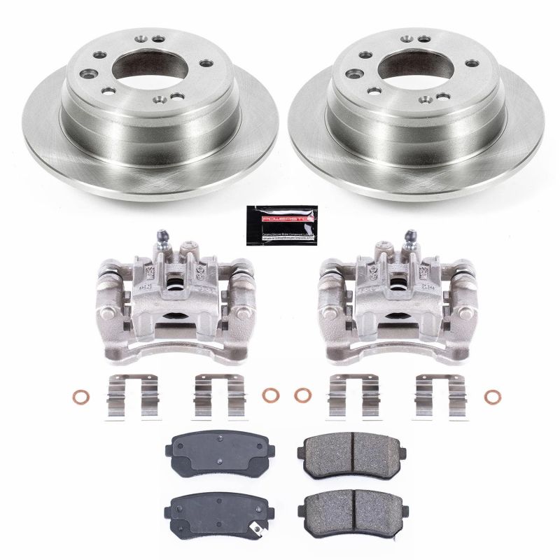 PSB Autospecialty Kit w/Cals - Power Stop 10-15 Hyundai Tucson Rear Autospecialty Brake Kit w/Calipers