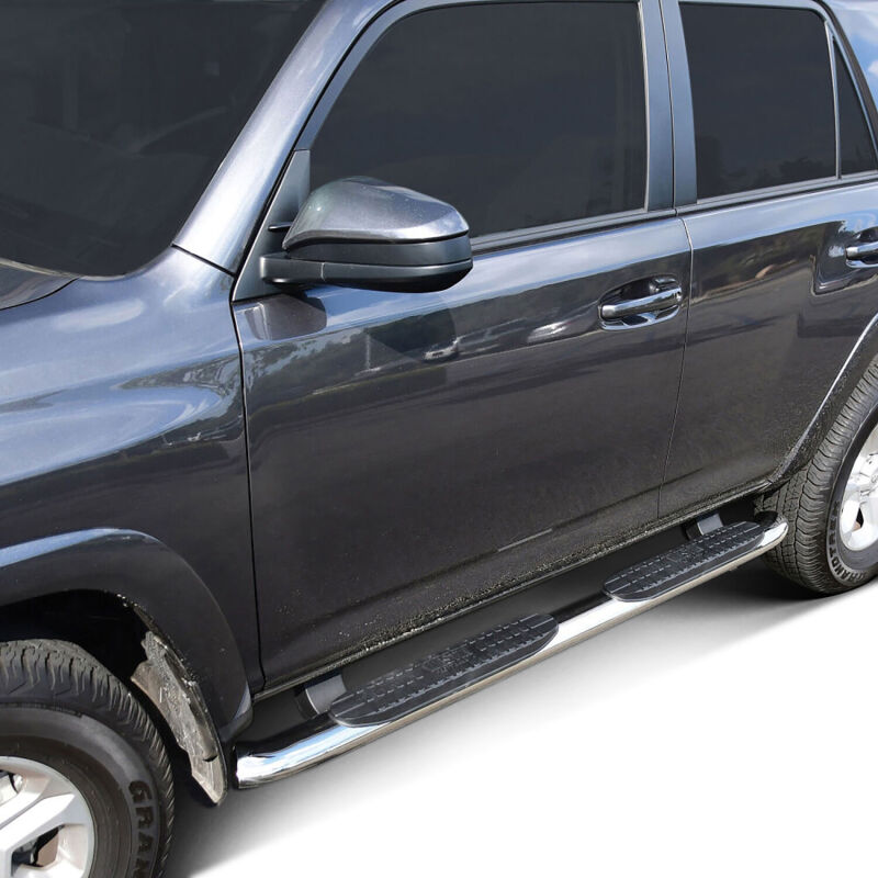 WES Nerf Bars - PRO TRAXX 4 - Westin 2014-2017 Toyota 4Runner SR5 PRO TRAXX 4 Oval Nerf Step Bars - SS