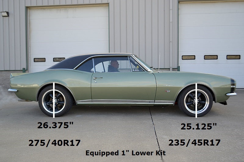 RID Coil Springs - Ridetech 67-69 Camaro Small Block StreetGRIP Lowering Coil Springs Dual Rate Pair