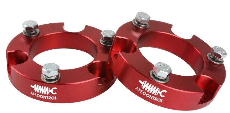 AFE Leveling Springs - aFe CONTROL 2.0 IN Leveling Kit 05-21 Toyota 4Runner/FJ Cruiser/Tacoma - Red