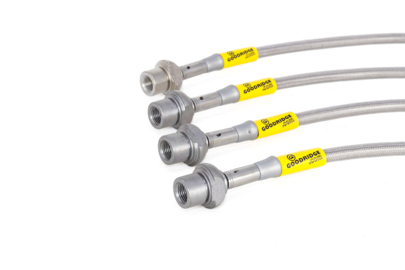 GR G-Stop Brake Line Kits - Goodridge 00-05 Toyota MR2 Spyder Stainless Steel Brake Line Kit