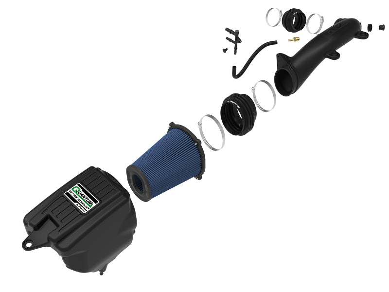 AFE Quantum Intakes - aFe Quantum Pro 5R Cold Air Intake System 18-20 Jeep Wrangler JL L4-2.0L (t)