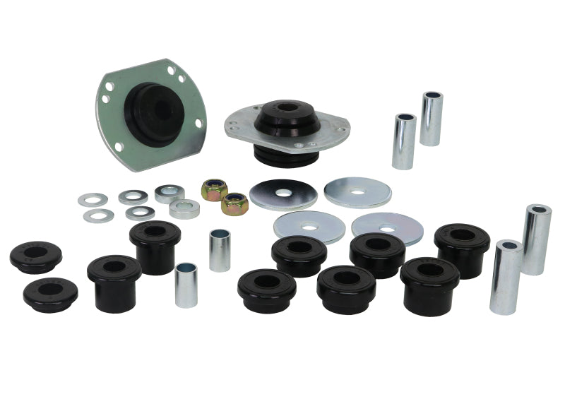 WL Bushings - Control Arm - Whiteline 9/97-8/06 Chev Lumina/04-8/06 Pont GTO Front MacPherson Control Arm/Radius/Strut Rod Kit