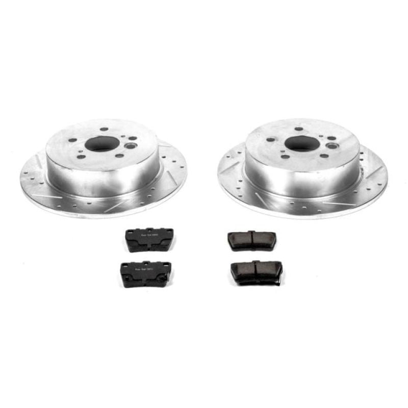 PSB Z23 Evolution Kit - Power Stop 04-05 Toyota RAV4 Rear Z23 Evolution Sport Brake Kit