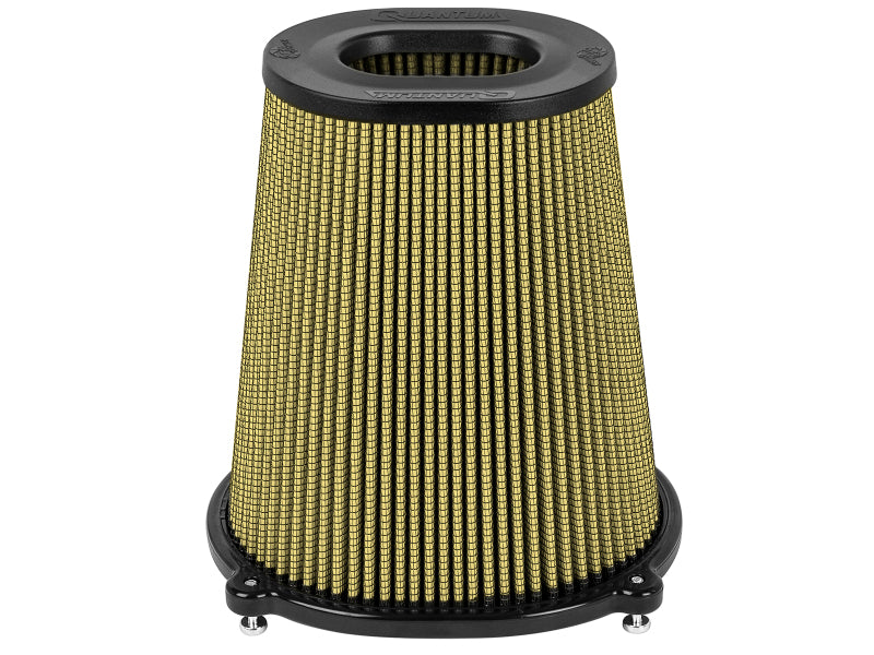 AFE Quantum Intakes - aFe Quantum Pro Guard 7 Air Filter Inverted Top - 5.5inx4.25in Flange x 9in Height - Dry PG7
