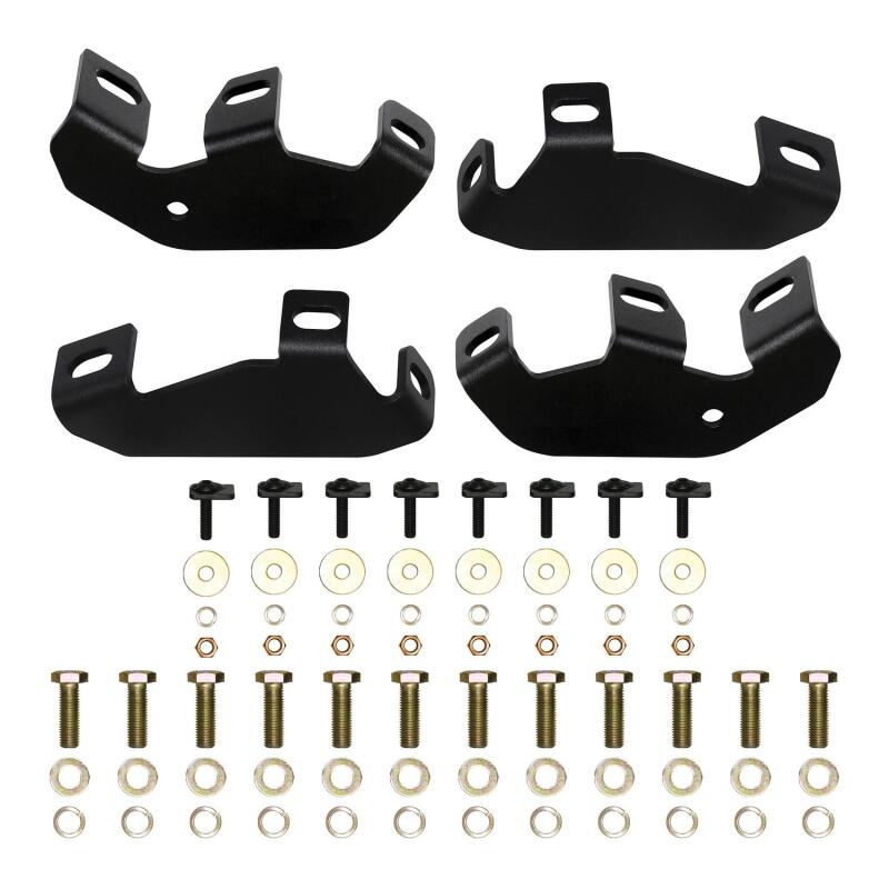 WES XTS Rock Sliders - Westin 20-23 Ford Bronco 2 Door (Excl. Bronco Sport) XTS Rock Slider - Textured Black