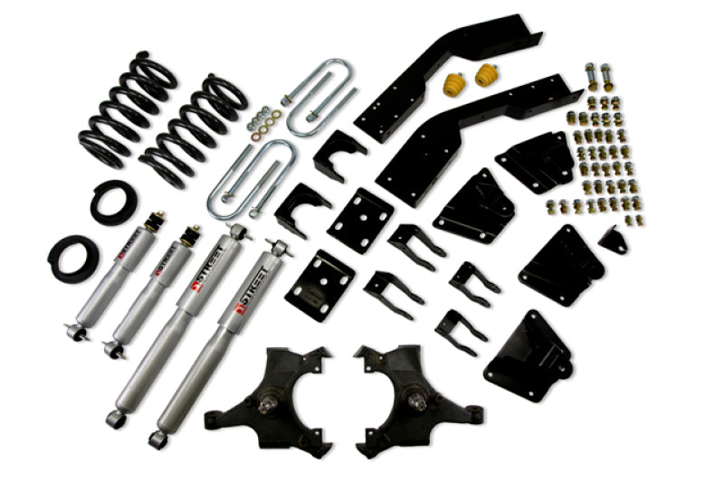 BT Lower Kit w SP Shocks - Belltech LOWERING KIT WITH SP SHOCKS