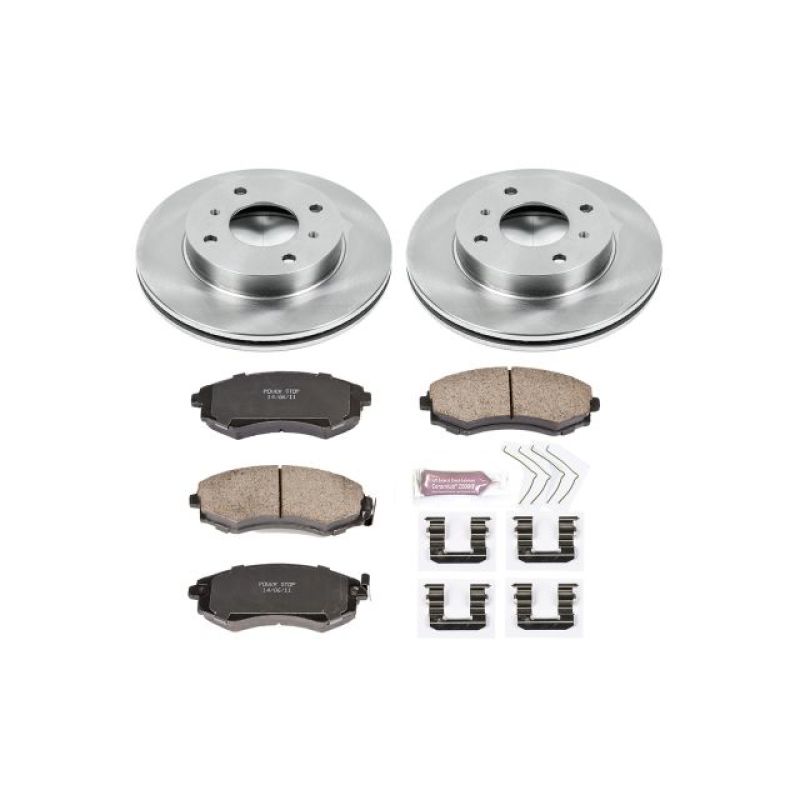 PSB Autospecialty Kit - Power Stop 91-96 Infiniti G20 Front Autospecialty Brake Kit