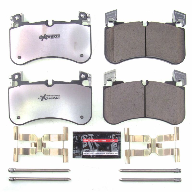 PSB Z36 Truck & Tow Brake Pads - Power Stop 18-19 Land Rover Discovery Front Z36 Truck & Tow Brake Pads w/Hardware