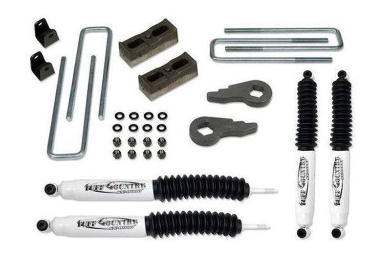 TUF Lift Kits - Tuff Country 01-10 Silverado 2500HD (Non-Pur TB) 4x4 & 2wd 2in Lift Kt (w/Rear Lift Block No Shocks)