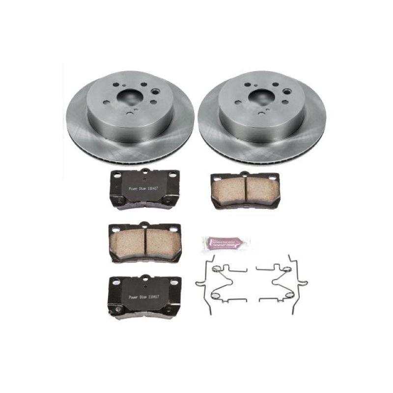 PSB Autospecialty Kit - Power Stop 2006 Lexus GS300 Rear Autospecialty Brake Kit