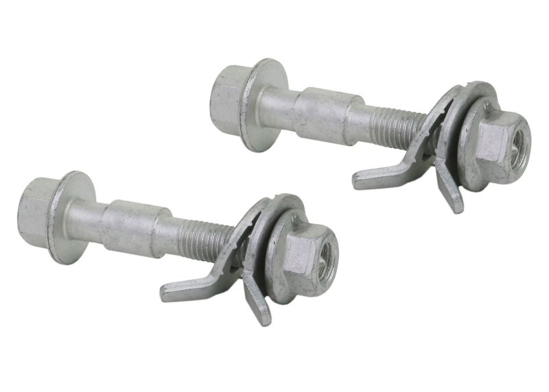 SPR Camber Adj Kits - SuperPro 1993 Subaru Impreza L Front Lower Strut Mount Camber Bolt Set - 14mm