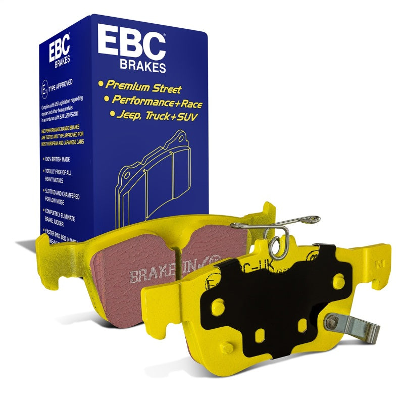 EBC Yellowstuff Brake Pad Sets - EBC 2017+ Honda Civic Turbo Type-R 2.0L Yellowstuff Rear Brake Pads