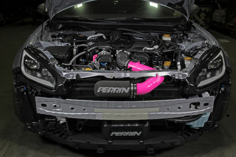 PA Cold Air Intake - PERRIN 22-25 Subaru BRZ / Toyota GR86 Cold Air Intake - Hyper Pink