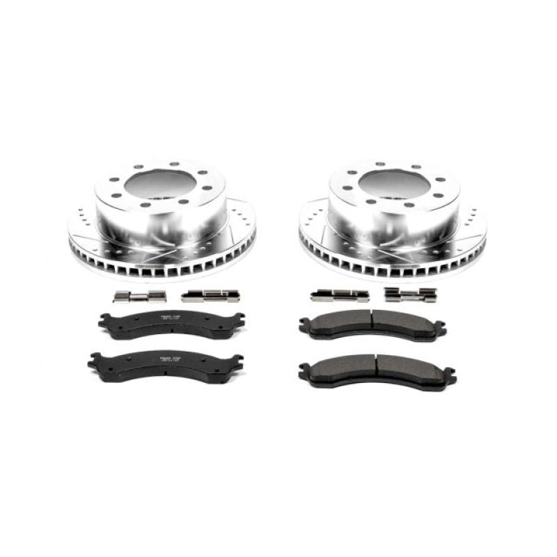 PSB Z23 Evolution Kit - Power Stop 00-02 Dodge Ram 2500 Front Z23 Evolution Sport Brake Kit