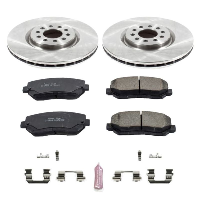 PSB Autospecialty Kit - Power Stop 15-17 Chrysler 200 Front Autospecialty Brake Kit