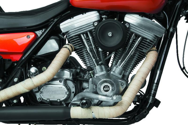 SSC Air Cleaner Kits - S&S Cycle 93-99 BT w/ Super E/G Carb Stealth Air Cleaner Kit w/o Cover