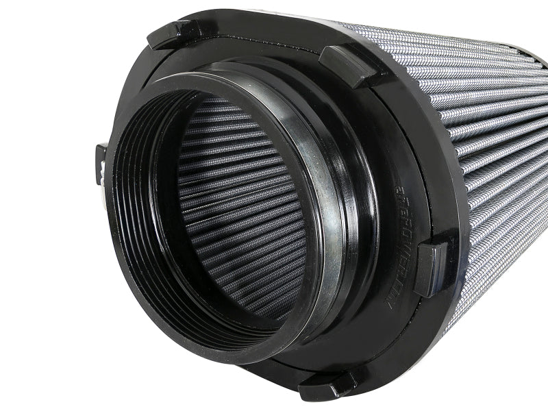 AFE Universal Pro Dry S Filter - aFe Magnum FLOW Intake Replace Air Filter w/PDS Media 5in F / 9x7.5in B / 6.75x5.5in T (Inv) / 9in H