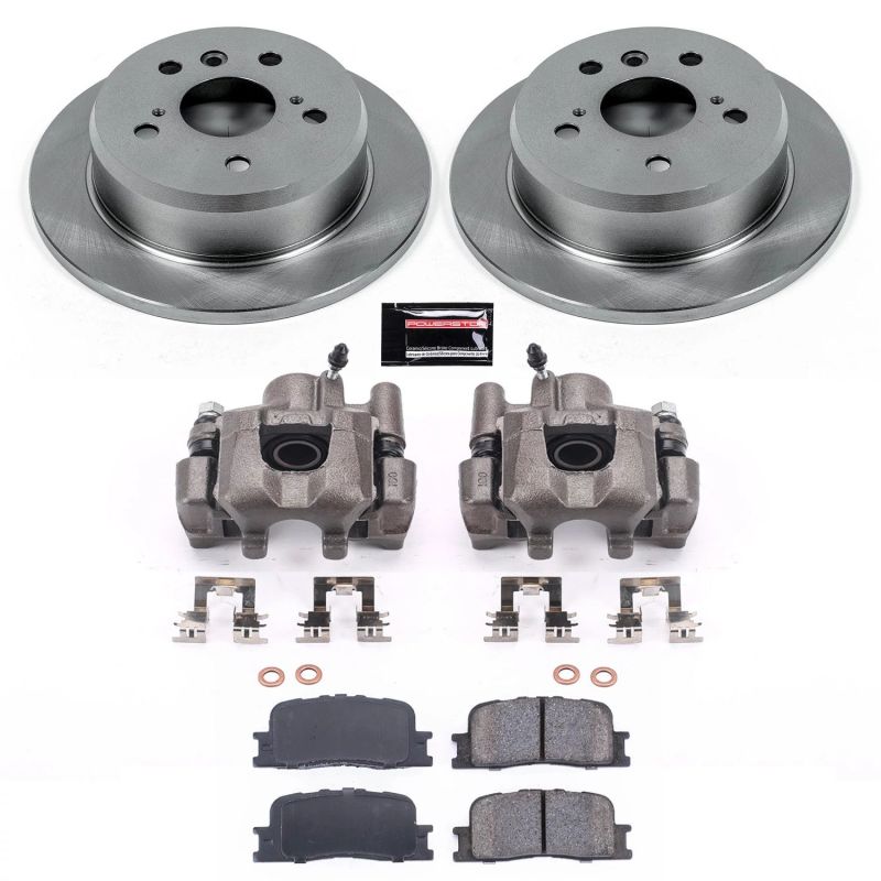 PSB Autospecialty Kit w/Cals - Power Stop 02-03 Lexus ES300 Rear Autospecialty Brake Kit w/Calipers
