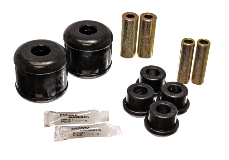 ES Trailing Arm Bush - Black - Energy Suspension 02-01 Honda Prelude Black Rear Trailing Arm Bushing Set