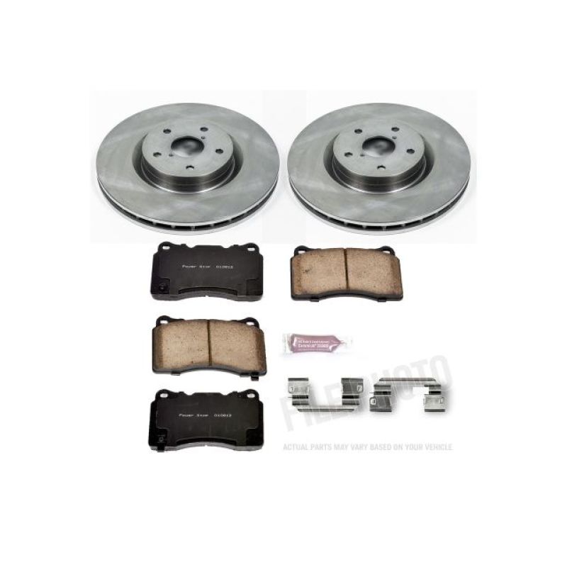 PSB Autospecialty Kit - Power Stop 05-14 Subaru Impreza Front Autospecialty Brake Kit