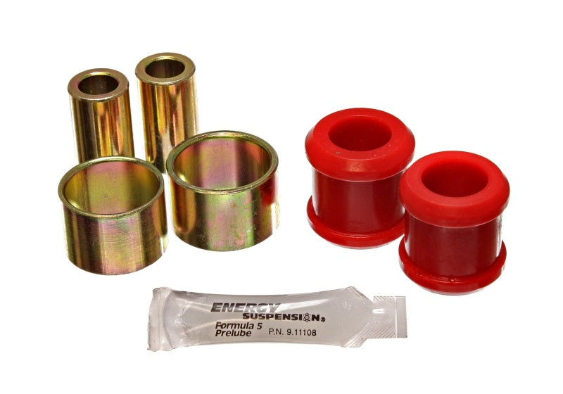 ES Track Arm Bushings - Red - Energy Suspension Track Arm Bushing Set - Front - Red
