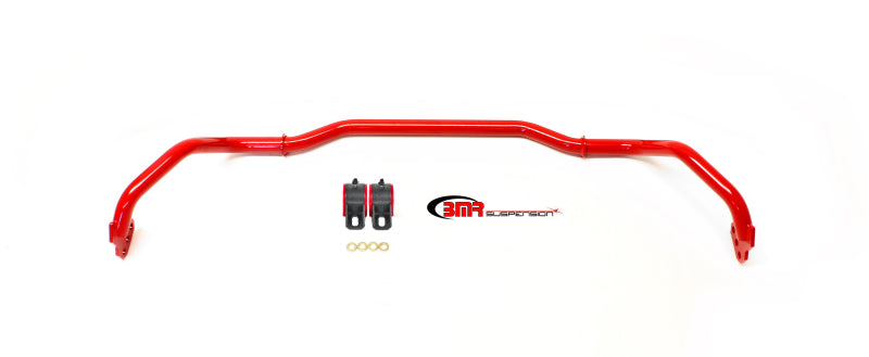 BMR Sway Bar Kits - BMR 13-15 5th Gen Camaro Front Hollow 29mm Adj. Sway Bar Kit w/ Bushings - Red