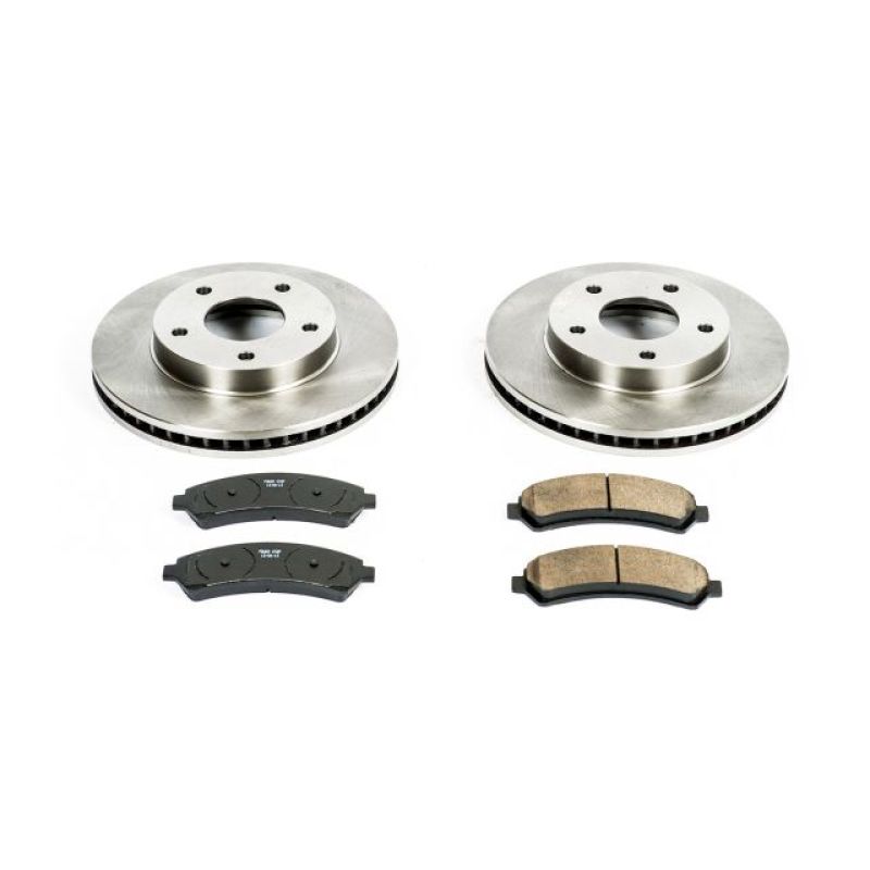 PSB Autospecialty Kit - Power Stop 97-05 Chevrolet Blazer Front Autospecialty Brake Kit