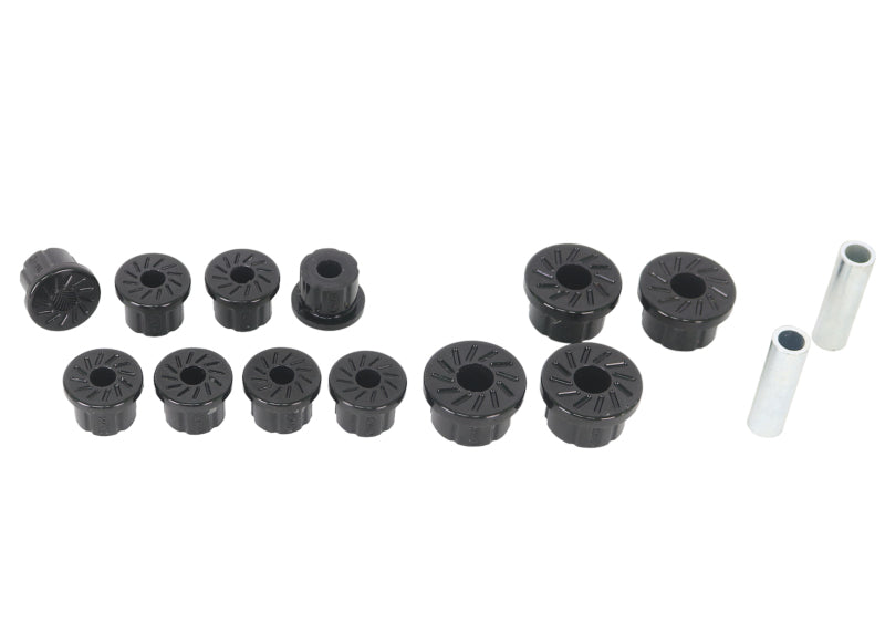 WL Bushings - Spring - Whiteline 1986-1995 Suzuki Samurai Front Leaf Spring Eye And Shackle Bushings