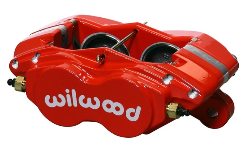 WIL Dynalite Caliper - Wilwood Caliper-Forged Dynalite-M-Red 1.75in Pistons .81in Disc
