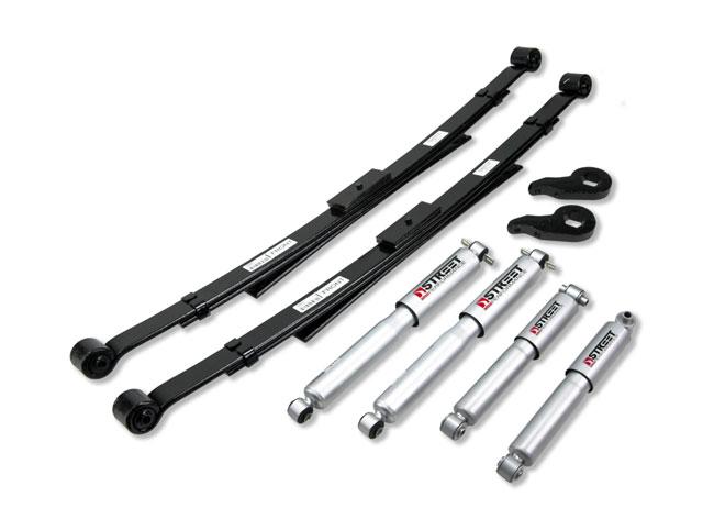 BT Lower Kit w SP Shocks - Belltech LOWERING KIT WITH SP SHOCKS