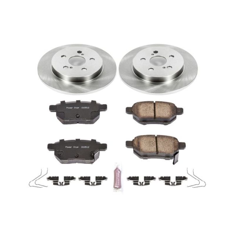 PSB Autospecialty Kit - Power Stop 11-17 Lexus CT200h Rear Autospecialty Brake Kit
