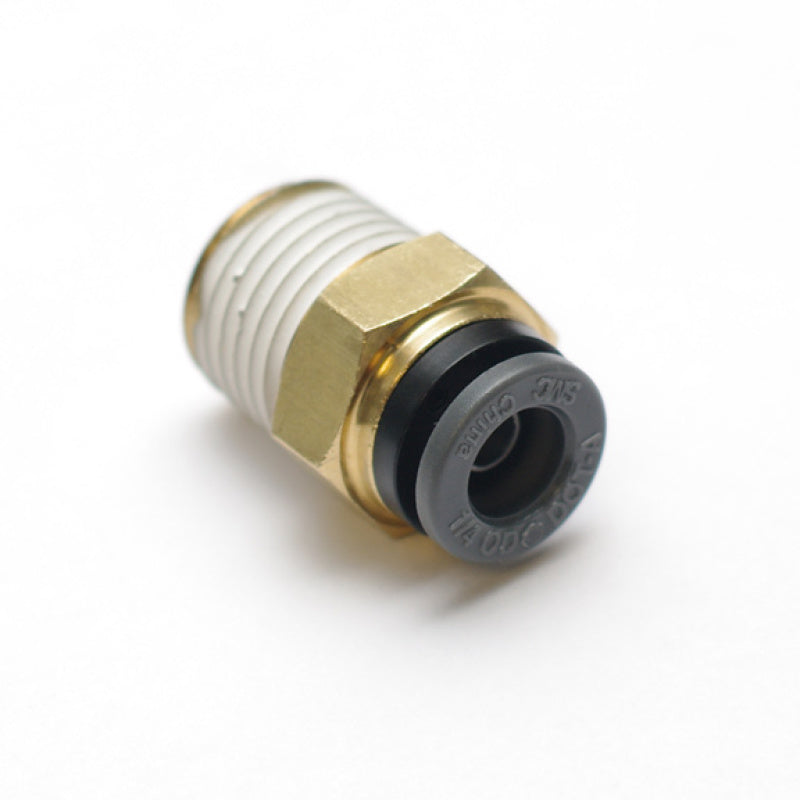 RID Airline Fittings - Ridetech Airline Fitting Straight 3/8in NPT to 3/8in Airline