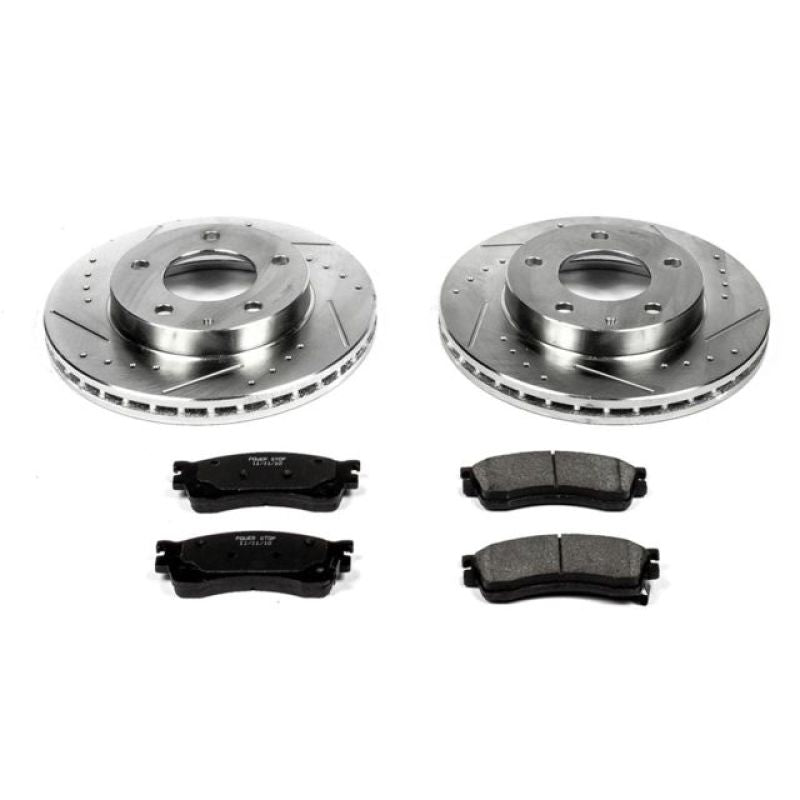 PSB Z23 Evolution Kit - Power Stop 01-03 Mazda Protege Front Z23 Evolution Sport Brake Kit