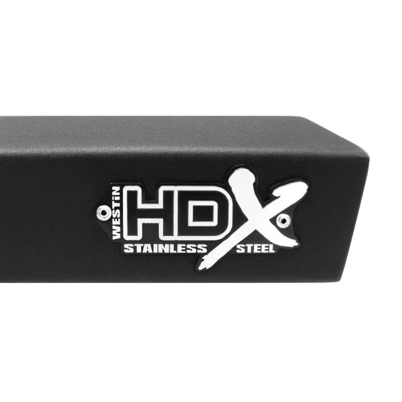 WES Nerf Bars - HDX Drop - Westin 19-20 Ram 2500/3500 HDX Stainless Drop W2W Nerf Step Bars - Textured Black