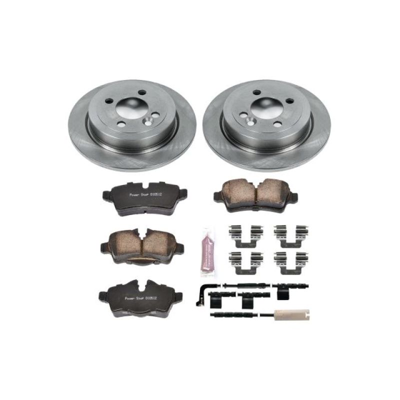 PSB Autospecialty Kit - Power Stop 07-10 Mini Cooper Rear Autospecialty Brake Kit