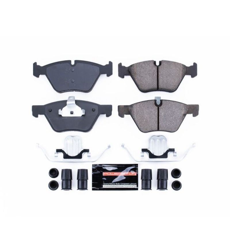 PSB Z23 Evolution Brake Pads - Power Stop 08-13 BMW 128i Front Z23 Evolution Sport Brake Pads w/Hardware