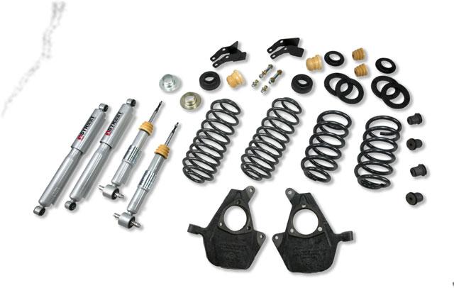 BT Lower Kit w SP Shocks - Belltech LOWERING KIT WITH SP SHOCKS