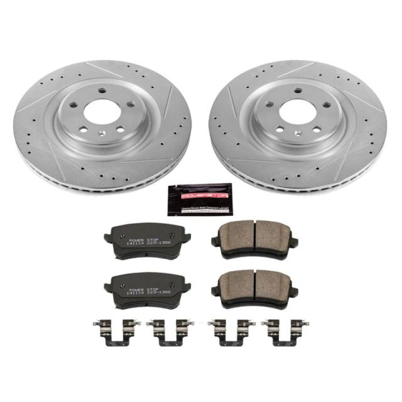 PSB Z23 Evolution Kit - Power Stop 13-17 Audi Q5 Rear Z23 Evolution Sport Brake Kit