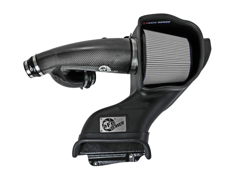 AFE Track Series Intake - aFe 21-24 Ford F150 Raptor Track Series Carbon Fiber Cold Air Intake System w/ Pro DRY S Filter