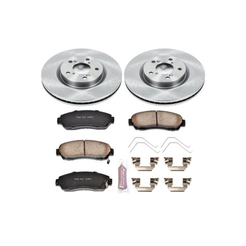 PSB Autospecialty Kit - Power Stop 11-14 Honda Odyssey Front Autospecialty Brake Kit