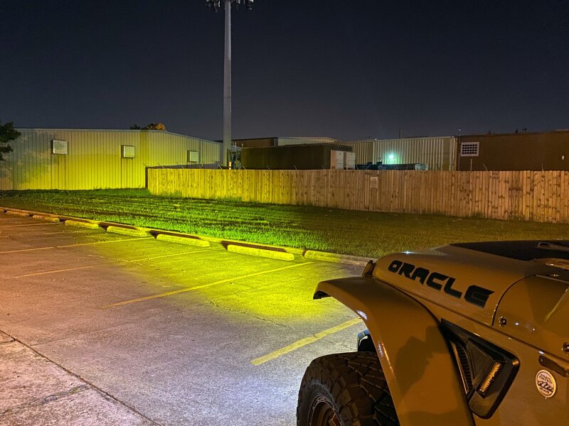 ORL Skid Plates - ORACLE Lighting 2019+ Jeep Wrangler JL Skid Plate w/ Integrated LED Emitters - Yellow