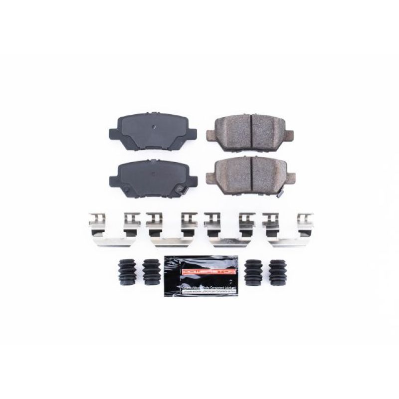 PSB Z23 Evolution Brake Pads - Power Stop 05-12 Acura RL Rear Z23 Evolution Sport Brake Pads w/Hardware