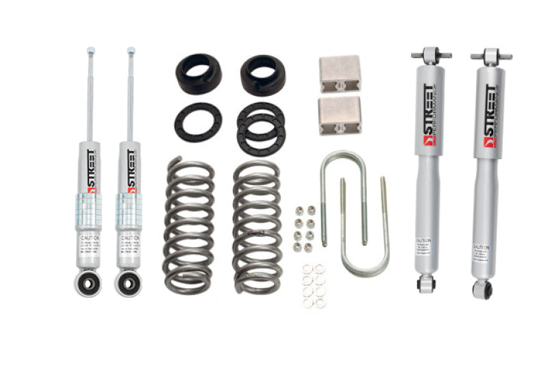 BT Lower Kit w SP Shocks - Belltech LOWERING KIT WITH SP SHOCKS